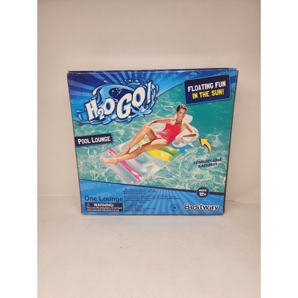 Bestway Inflatable Float Raft Kool Lounge H20-GO Pool Lake brand new